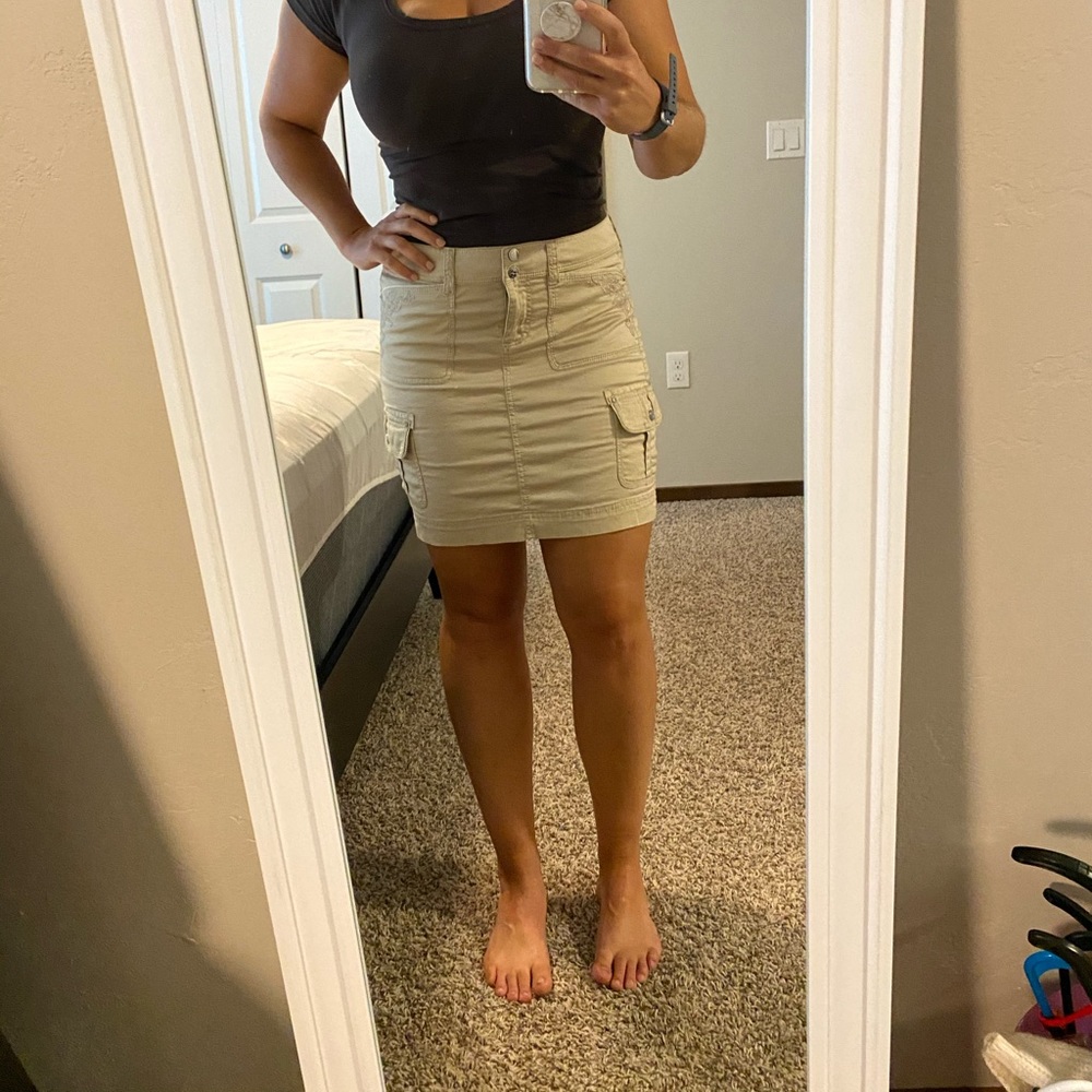 Cargo Mini Skirt